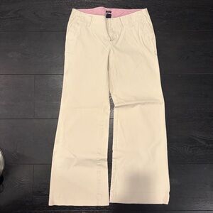 GAP Women's Cream Casual Pants